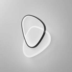 Svítidlo Eco-Light černá/bílá Hliník