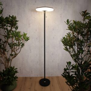 Svítidlo Eco-Light černá Hliník/polykarbonát