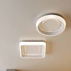 Svítidlo Eco-Light bílá/šedá Hliník/polykarbonát
