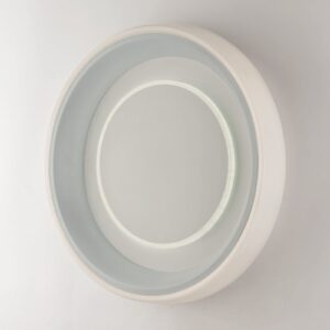 Svítidlo Eco-Light bílá/šedá Hliník/polykarbonát