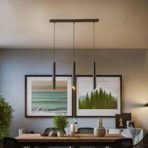 Svítidlo Eko-Light černá kov/plast