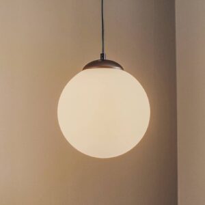 Svítidlo Eko-Light opálová/černá sklo/ocel