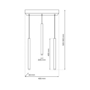 Svítidlo Eko-Light černá/zlatá kov/plast