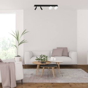 Svítidlo Eko-Light bílá/černá sklo/kov