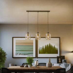 Svítidlo Eko-Light kouřově šedá/černá sklo/kov