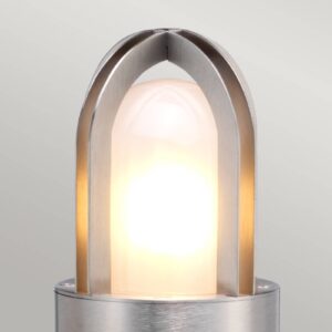 Svítidlo Elstead stříbrná nerezová ocel/mražené sklo