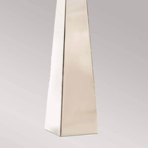 Svítidlo Elstead leštěný nikl/černá Ocel/umělé hedvábí