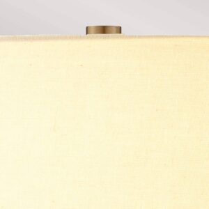 Svítidlo Elstead slonová kost/bronz Keramika/textil/ocel