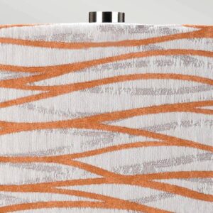 Svítidlo Elstead bílá/oranžová/nikl Keramika/ocel/textil