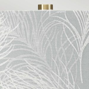 Svítidlo Elstead bílá/modrá/starožitná mosaz textil/keramika/ocel