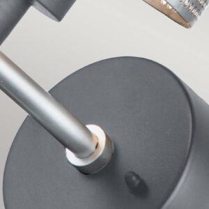 Svítidlo Elstead šedá/stříbrná/čirá nerezová ocel 304/hliník/sklo