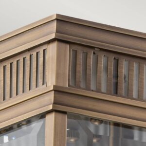 Svítidlo Elstead tmavý bronz/čirá mosaz/sklo