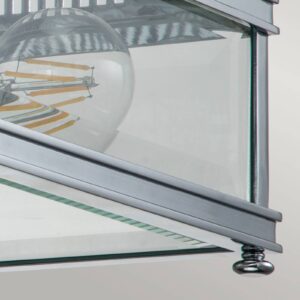 Svítidlo Elstead chrom leštěný/čirá mosaz/sklo