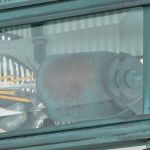 Svítidlo Elstead zelená/čirá mosaz/sklo