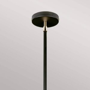 Svítidlo Elstead bílá/černá/niklová Ocel/textil