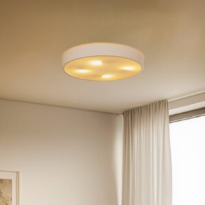 Svítidlo Envostar bílá dřevo/sklo