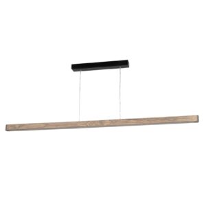 Svítidlo Envostar dřevo šedé/černé Mořené borovicové dřevo/kov