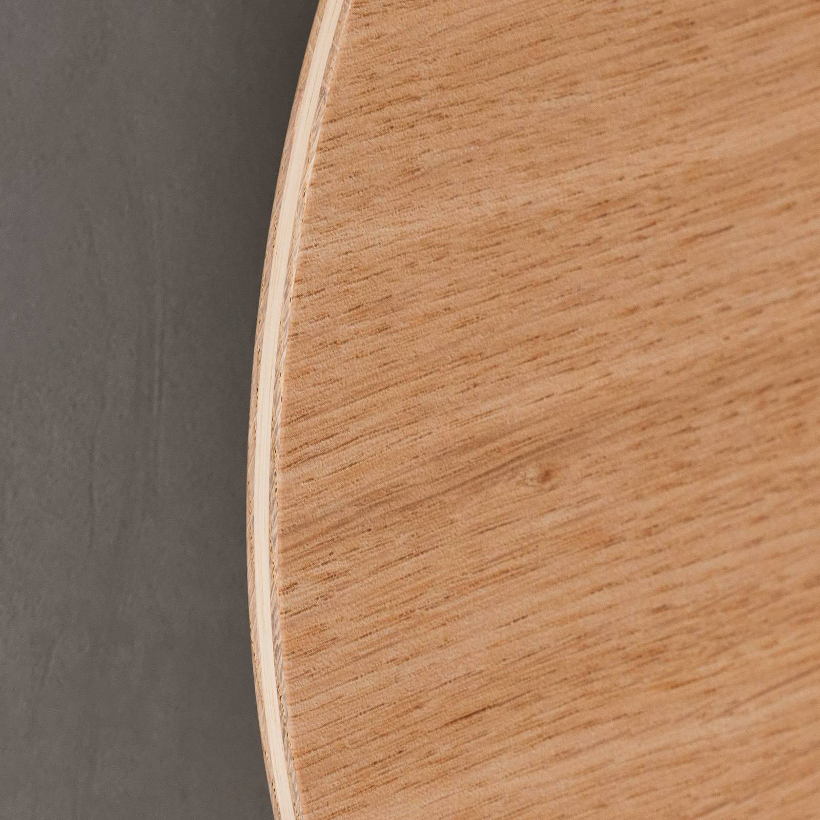 Envostar Luna Wood nástěnné světlo, dřevo, Ø30cm, Obývací pokoj / jídelna, kov, dubová dýha, G9, 60W - Image 4