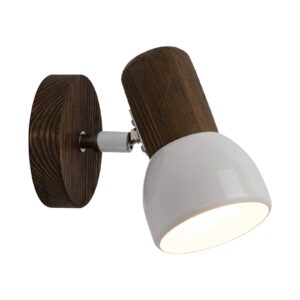 Svítidlo Envostar ořech/bílá Borovice mořená/kov