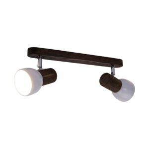 Svítidlo Envostar ořech/bílá Borovice mořená/kov