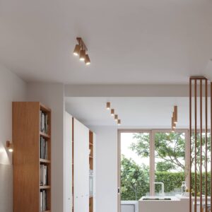 Svítidlo Envostar světlé dřevo dřevo