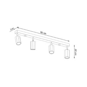 Svítidlo Envostar světlé dřevo dřevo