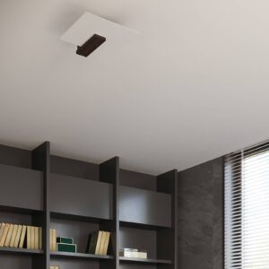 Svítidlo Envostar černá/opálová sklo/dřevo