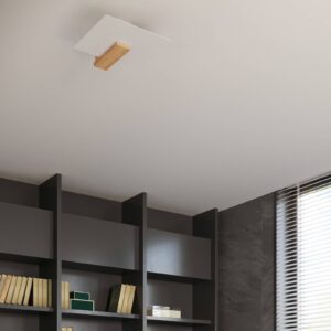 Svítidlo Envostar dřevo světlé/opálová sklo/dřevo