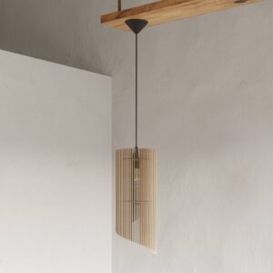 Svítidlo Envostar světlé dřevo dřevo