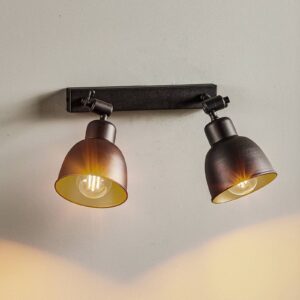 Svítidlo Euluna černý ocel