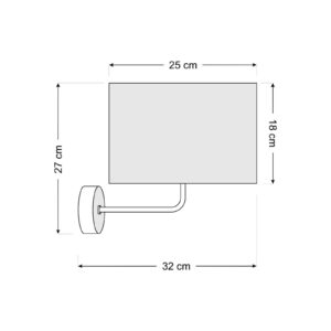 Svítidlo Euluna bílá/béžová/zlatá kov/plast PVC/velur