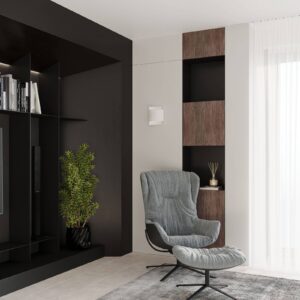 Svítidlo Euluna bílý matný Ocel