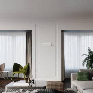 Svítidlo Euluna bílý matný Ocel