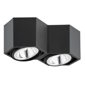 Svítidlo Euluna černý ocel