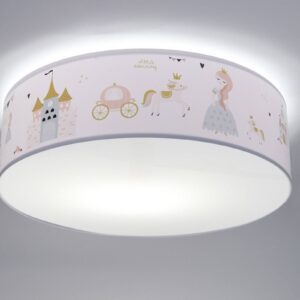 Svítidlo Euluna bílá/rozmanitá kov/plast PVC