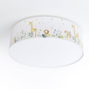 Svítidlo Euluna bílá/rozmanitá kov/plast PVC