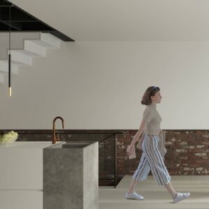 Svítidlo Euluna černá/zlatá Ocel/polyester