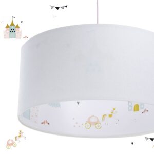 Svítidlo Euluna bílá/rozmanitá kov/plast PVC