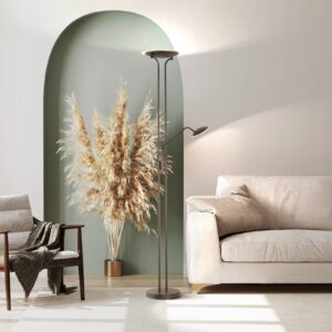 Svítidlo FISCHER & HONSEL pískově černá/satinovaná/čirá Kov/sklo