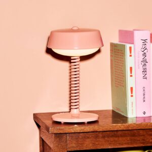 Svítidlo Fatboy růžový ocel/polypropylen/hliník