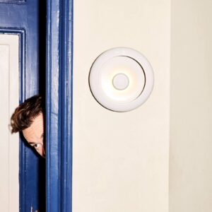 Svítidlo Fatboy bílá ocel/ABS/silikon