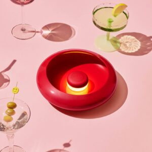 Svítidlo Fatboy červená ocel/ABS/silikon