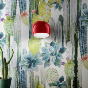 Svítidlo Ferroluce červená Keramika