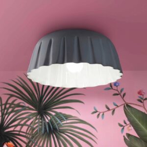 Svítidlo Ferroluce šedá Keramika