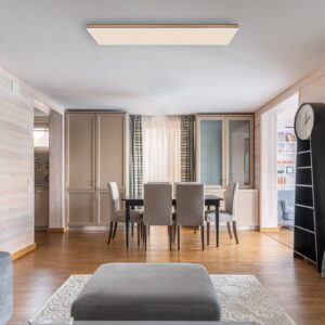 Svítidlo Globo bílá/dřevo tmavé hliník/MDF/plast