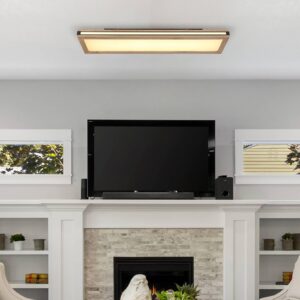 Svítidlo Globo tmavé dřevo/bílá/černá plast/MDF/kov