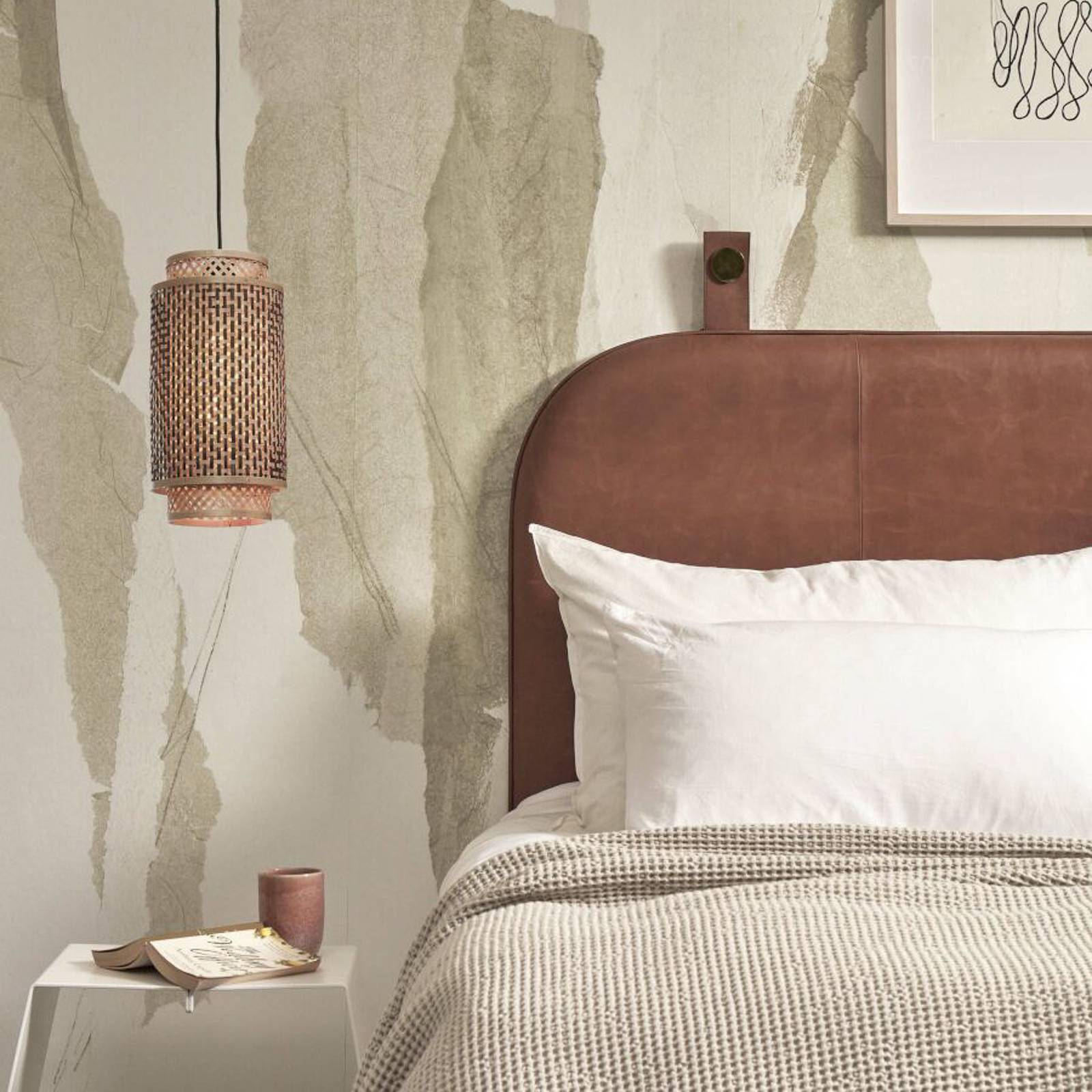 Good & Mojo GOOD MOJO Bhutan závěsná lampa bambus, 18 x 35 cm, Obývací pokoj / jídelna, bambus, železo, E27, 40W, K: 35cm - Image 3