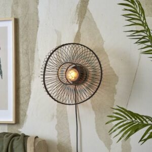 Svítidlo Good & Mojo černá bambus/železo