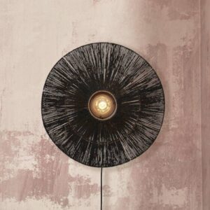 Svítidlo Good & Mojo černá juta/železo