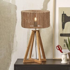 Svítidlo Good & Mojo přírodní juta/bambus